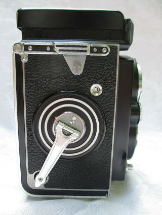 VINTAGE 1950 ' s ROLLEIFLEX GERMANY TLR CAMERA 1:2.  8/75 TESSAR w CASE 5