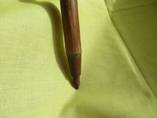 Antique German Stag Antler Handle Carved Hickory Cane Walking Stick 8