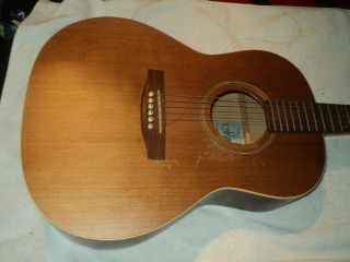 Vintage Seagull Guitar Model S6,  Folk Acoustic La Patrie Quebec Musical