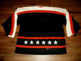 VINTAGE NHL ALL STAR GAME HOCKEY JERSEY CCM MEN ' S SIZE XL (52) KNIT MATERIAL 2