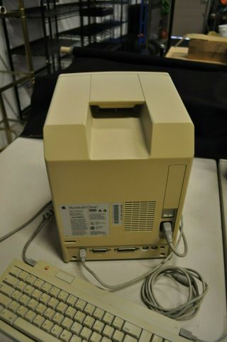 Vintage Apple Macintosh Classic Computer M1420 with Keyboard & Mouse - 1991 6