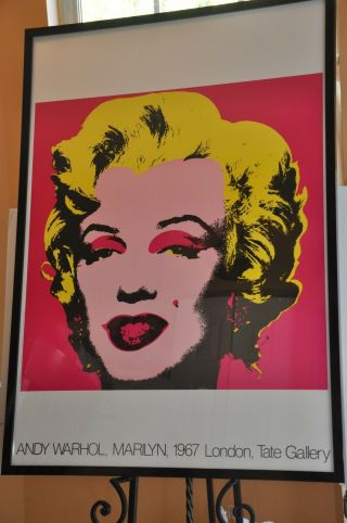 Vintage 1987 Andy Warhol,  Marilyn Monroe - Tate Gallery 
