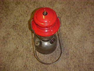 vintage coleman lantern chrome tank.  dated 50 11 2