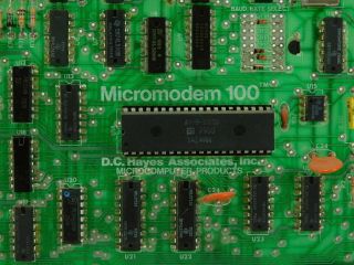 DC Haynes Micromodem 100 Vintage 1979 S100 Board from Imsai 8080 Cmputer 2