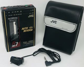 Vintage Jvc Cx - R7k Stereo Radio Cassette Recorder - Read