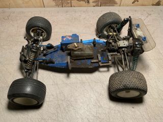 Vintage Team Associated Rc10gt Rolling Chassis For Parts/repair