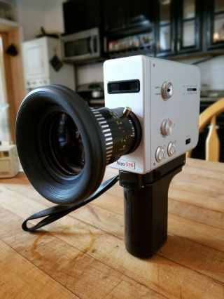 Vintage Braun Nizo S56 8 Film Movie Camera / Not