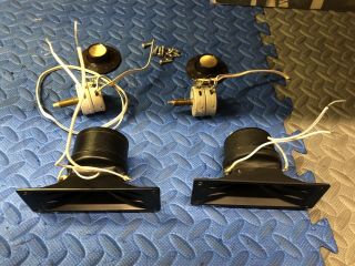 Vintage Electro Voice Horn Tweeter T - 35b W/ Control Pots / Dials / Read
