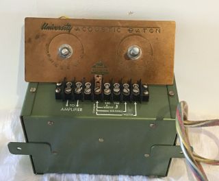 Vintage University Loudspeaker Model N3 3 - Way Crossover Network 5