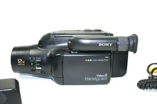 Sony CCD - FX730V 8mm Handycam Camcorder Vintage 1997 Great 2