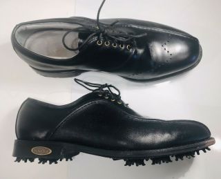 Footjoy Premiere Classics Dry Mens Black Golf Shoes Sz 11 E 50982 Vintage