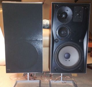 Vintage Bang & Olufsen Beovox S75 Speakers