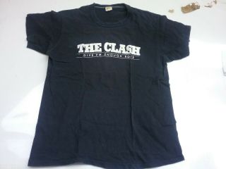 The Clash 1979 Us Tour Epic Give Em Enough Promo Shirt M Vg Rare Vtg Htf