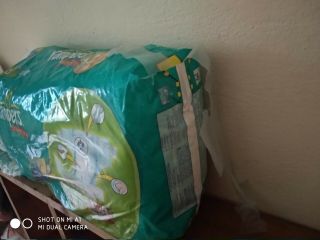 Vintage pampers baby dry 6 extra large 16,  kg 35,  lb 24/44 diapers 6