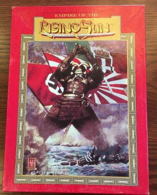 Empire Of The Rising Sun Avalon Hill Vintage Game Unpunched