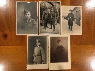 5 Photographs Pictures Third Reich Wwii Nazi Germany