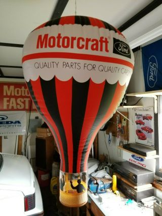 Vintage Fomoco Ford Motorcraft Nos Inflatable Air Balloon An Advertising Display
