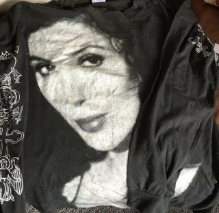 Cher Ultra Rare Love Hurts Long Sleeve Tour Shirt Xl Vintage Collectible