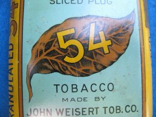 Vintage 54 GRANULATED pocket tobacco tin 3