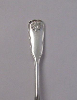 (1) TIFFANY Sterling SHELL & THREAD 4 - Tine Pastry Fork 6 