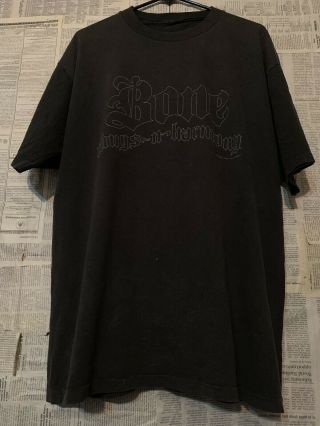 Vtg 90s Bone Thugs N Harmony Gangsta Rap T - Shirt