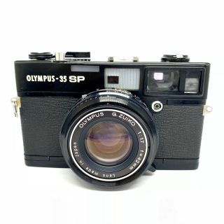 【Rare NEAR MINT】OLYMPUS 35 SP Black 35mm Rangefinder Film Camera From JAPAN 1021 3