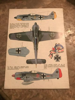Focke - Wulf FW 190 A Modelpres Book.  No.  3 Paperback 2
