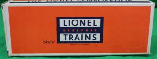 Vintage Lionel No.  2426W Tender With Whistle Empty Box 5