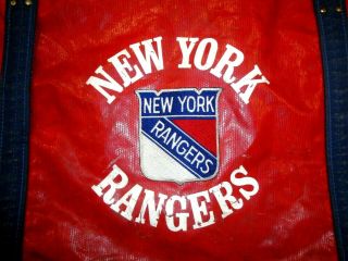 York Rangers Bag Vintage Cosby Pro Stock Return Red