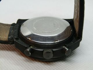 Vintage La Cloche Black PVD Valjoux 7750 Chronograph 3