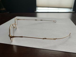 Vintage 1990 ' s Lunor eyeglass Frame made in Germany,  rare 8