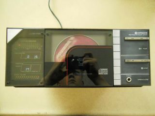 Hitachi Da - 1000 Cd Player - Vintage First Generation (broken Volume Down Button)