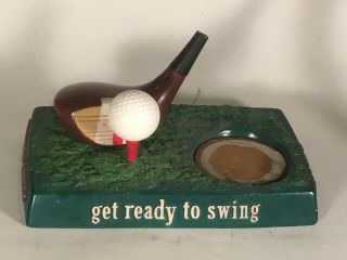 Cool Advertising Vintage Store Display Golf Whiskey Early Times Golf Club Ball