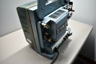 Vintage Blue Eiki Model RT - 0 - 16mm Sound Projector Blue Missing Lens Case 3