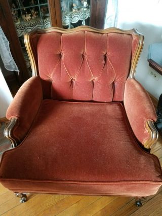 Vintage Re - Upholstered Arm Chair