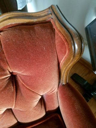 Vintage Re - Upholstered Arm Chair 4