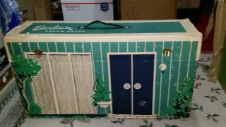 VINTAGE 1962 CARDBOARD FOLD & CARRY BARBIE DREAM HOUSE 816 ASSEMBLY INSTRUCTIONS 2