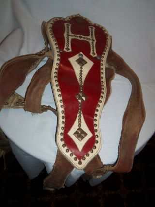 Very Rare Vintage Circus Elephant Leather Harness & Hagan - Wallace Tickets