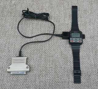 Seiko Rc - 1000 Wrist Terminal - Rare Vintage Digital Computer Watch