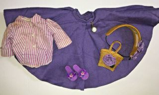 3 Days Only Vintage Madame Alexander Cissy Doll ❤ Tagged Purple Outfit,