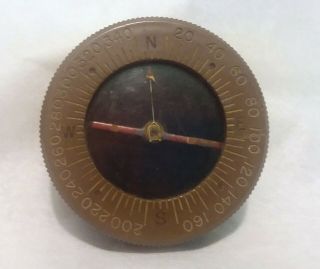 Wwii Us Army Corps Of Engineers Compass Superior Magneto Corp L.  I.  City,  Ny Usa