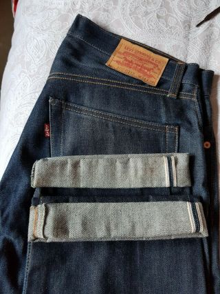 Levis Vintage 505 Jeans Selvage Denim W34 L34