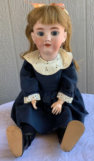 Antique Heinrich Handwerck German 22in’ Bisque Doll Mold 119 - 13,  Circa 1890’s