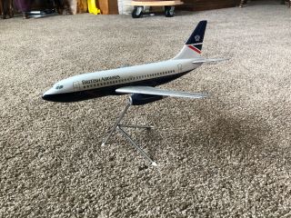 Vintage Space Models Model Of The British Airways 737 1/100