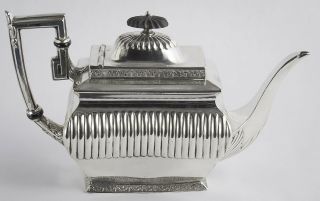 Silver Plated Victorian 3 Piece Tea Service D&A Teapot,  Cream Jug,  Sugar Bowl 3
