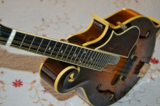 Vintage F style Japan Gibson Lawsuit Mandolin Odessa M40 F5 With Gibson CASE 12