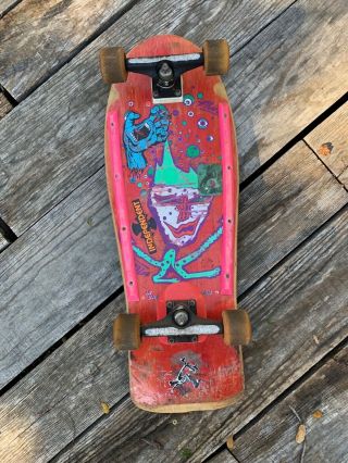 Chris Cook Alva Jester Independent Trucks Bullet Santa Cruz Vintage Skateboard
