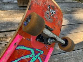 Chris Cook Alva Jester Independent Trucks Bullet Santa Cruz Vintage Skateboard 4