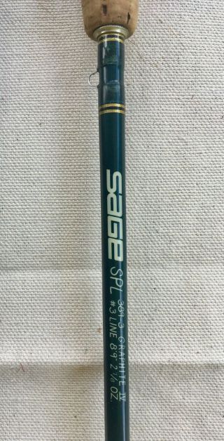 Sage Spl 389 Fly Rod (rare)