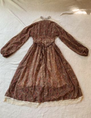 Vintage Rare Unicorn Pattern Gunne Sax Dress 5